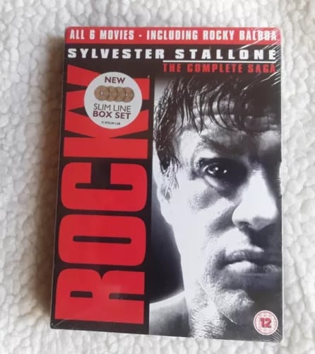 Rocky 1-6 Complete Saga Collection 6 Disc DVD Slim Box Set Region 2 Brand New