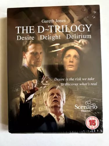 The D-Trilogy Gareth Jones Desire Delight Delirium DVD Box Set Region 2