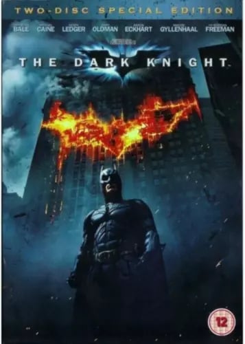 The Dark Knight DVD (2008) – Action med Christian Bale The Dark Knight DVD (2008) – Action med Christian Bale