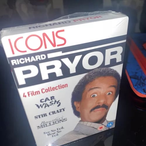 Richard Pryor 4 movie box set DVD and . Region 2 Brand New