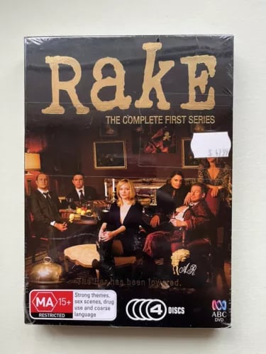 Rake, Complete First Series 1 DVD, (2014), Season One, REGION 4, Brand New Rake, Complete First Series 1 DVD, (2014), Season One, REGION 4, Brand New