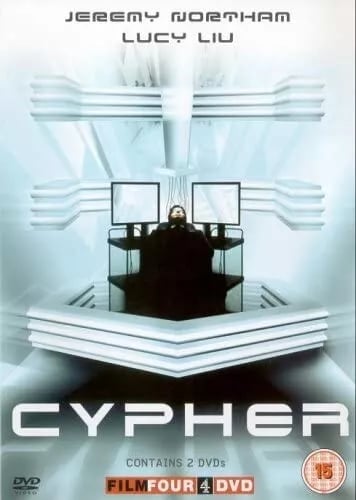 Cypher 2003 2 Disc With Slipcase Cult Sci Fi/Thriller. Lucy Liu DVD Region 2 Brand New
