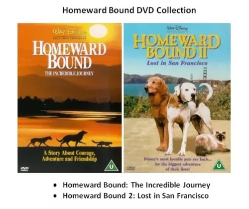 På Väg Hem - Dubbelpaket (Walt Disney DVD, Del 1 & 2) På Väg Hem - Dubbelpaket (Walt Disney DVD, Del 1 & 2)