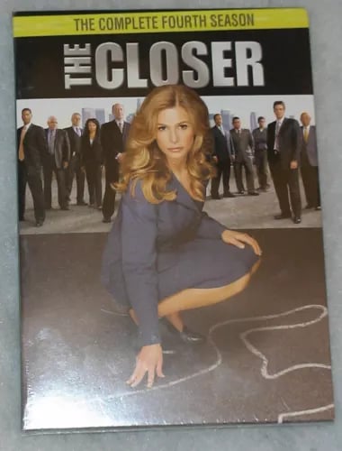 The Closer Complete Season Series 4 Four DVD Box Set Region 2  Brand New
