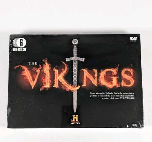 The Vikings DVD (2009) 6 discs Box - History Documentary Region 2 Brand New