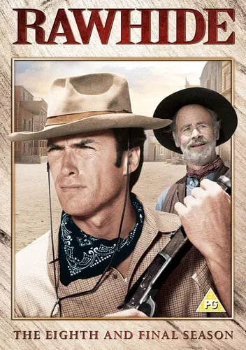 Rawhide: The Eighth and Final Season DVD (2018) Clint Eastwood cert PG 4 discs Region 2 Brand New