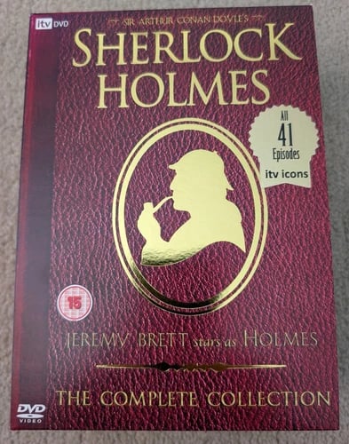 Sherlock Holmes: Komplett Samling DVD-boks (2008) - Alle 41 Episoder