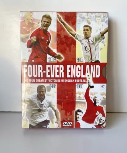 Four-Ever England: Englantilaisia Jalkapallo-otteluita (DVD, Alue 2)