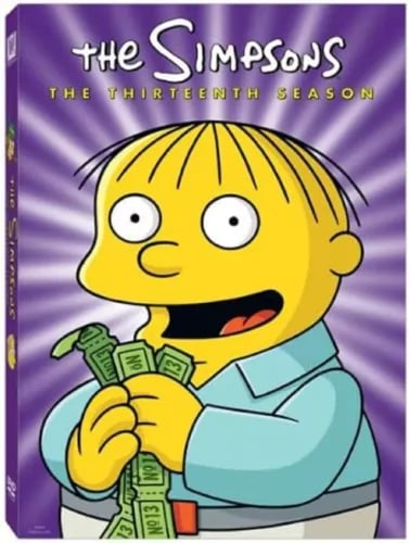 The Simpsons Sesong 13 Komplett DVD
