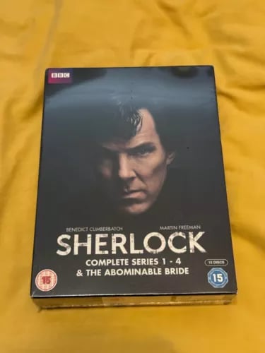 Sherlock - Series 1-4 & The Abominable Bride (DVD Box Set,2017) Region 2 Brand New