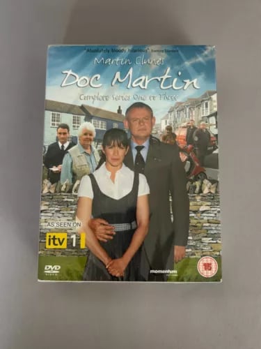 DOC MARTIN COMPLETE SERIES 1 TO 3 DVD BOXSET MARTIN CLUNES REGION 2 Brand New DOC MARTIN COMPLETE SERIES 1 TO 3 DVD BOXSET MARTIN CLUNES REGION 2 Brand New