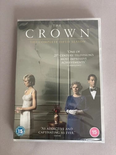 THE CROWN COMPLETE FIFTH SERIES DVD IMELDA STAUNTON Region 2 Brand New