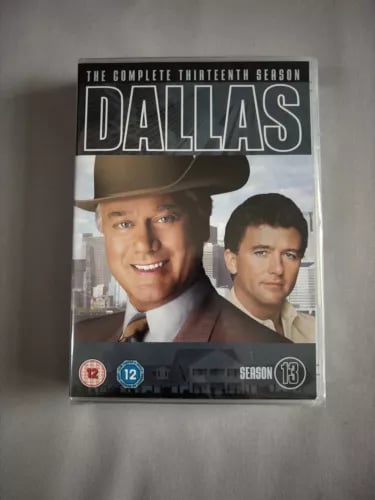 Dallas: Kolmastoista Kausi Kokonaisuudessaan (DVD) Larry Hagmanin kanssa