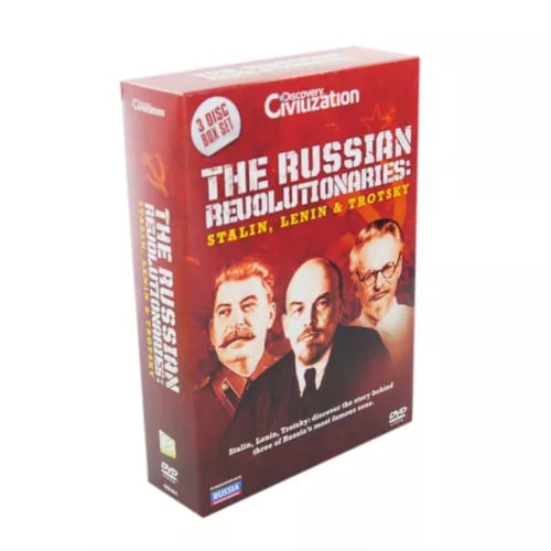 The Russian Revolutionaries - Stalin, Lenin and Trotsky [DVD] 3 Disc Box Set Region 2 Brand New