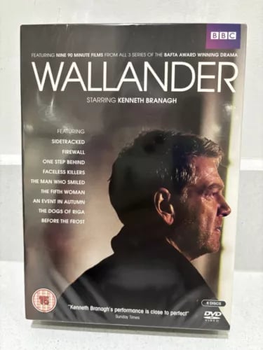 Wallander Series 1-3 DVD Thriller Mystery 2012 Kenneth Region 2 Brand New Wallander Series 1-3 DVD Thriller Mystery 2012 Kenneth Region 2 Brand New