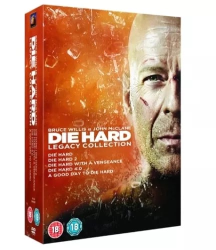 DIE HARD COMPLETE MOVIE FILM 1-5 DVD BOX SET COLLECTION PART 1 2 3 4 5 R2 Region 2 Brand New