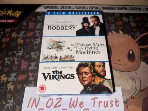 First Great Train Robbery / The Vikings / Those Magnificent... (DVD, Box Set) Region 2 Brand New First Great Train Robbery / The Vikings / Those Magnificent... (DVD, Box Set) Region 2 Brand New