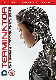 Terminator - The Sarah Connor Chronicles - Series 1-2 (Box Set) (DVD, 2009) Region 2 Brand New