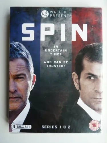 Walter Presents: Spin - Series 1 & 2 (DVD, 2017, 4-Disc Box Set) Region 2 Brand New