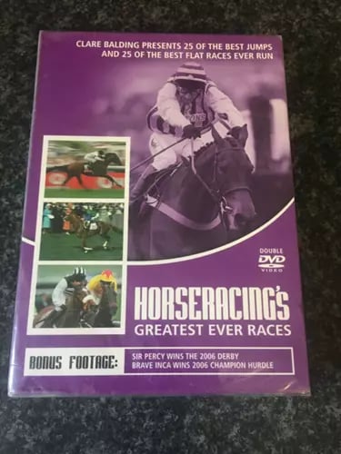 Horseracing's greatest ever races DVD Sports (2006) Region 2 Brand New Horseracing's greatest ever races DVD Sports (2006) Region 2 Brand New