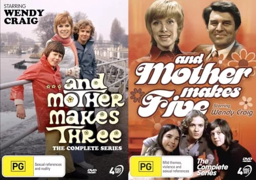 And Mother Makes... Complete Series (3 and 5) DVD Compatible Region 2 Brand New