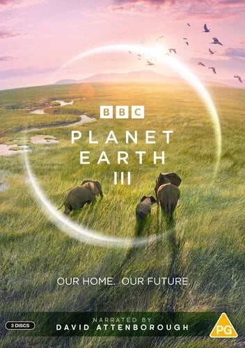 Planet Earth III (2023) DVD med David Attenborough