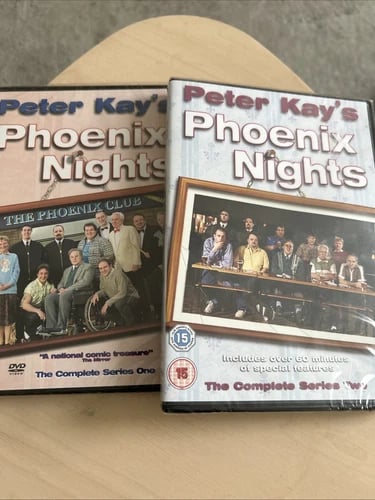 Phoenix Nights The Complete Series DVD 1 2 One Two Peter Kay Region 2 Brand New