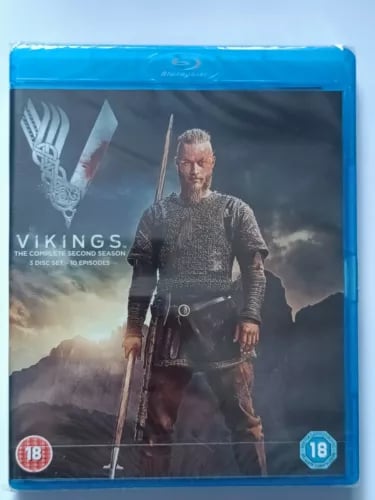 Vikings: Komplet Sæson 2 [18] Blu-ray Boksæt