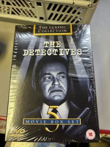 The classic collection the detectives 5 movie box set Dvd #18 Region 2 Brand New