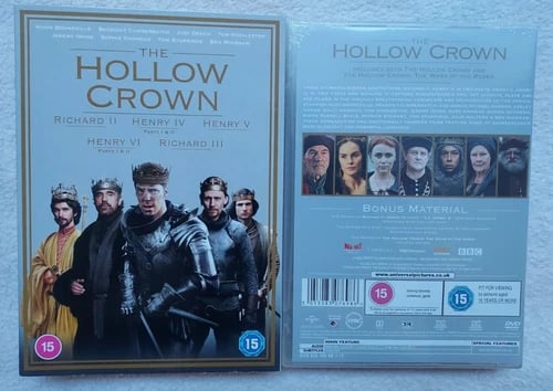 The Hollow Crown COMPLETE COLLECTION Series 1-2 DVD BoxSet R2 Region 2 Brand New