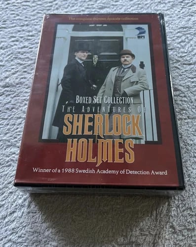 Sherlock Holmesin seikkailut: Osat 1-5 (DVD, Alue 1) Sherlock Holmesin seikkailut: Osat 1-5 (DVD, Alue 1)