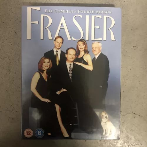 Frasier: The Complete Season 4 DVD Kelsey Grammer, Burrows (DIR) cert 12 Region 2 Brand New