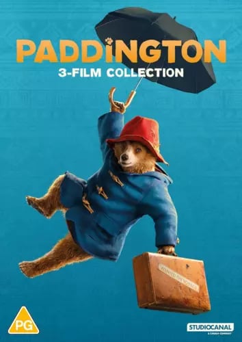 Paddington 3-elokuvan kokoelma DVD - Kaikki elokuvat, Alue 2