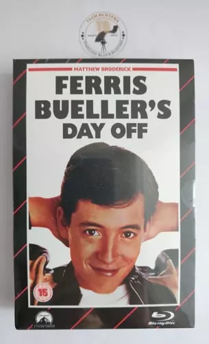 Ferris Bueller's Day Off Limited Edition Blu-ray+DVD Retro VHS Packaging Boxset Region 2 Brand New