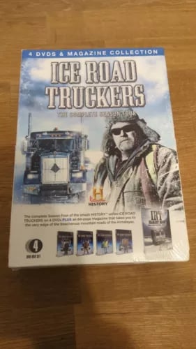 Ice Road Truckers Sæson 4 DVD & Magasin Boksæt