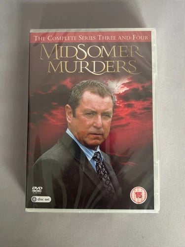 Midsomer Murders Complete Series 3&4 DVD John Nettles Region 2 Brand New
