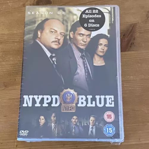 NYPD Blue: Sæson 3 - DVD Box Set (2006, Region 2)