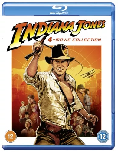 Indiana Jones: 4-movie Collection [12] Blu-ray Box Set Region 2 Brand New