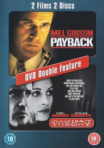 Payback Pay Back & Conspiracy Theory - Mel Gibson - Region 2 DVD Brand New