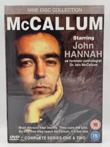 McCallum The Complete Series 1 & 2 DVD Boxset John Hannah 9 Discs Region 2 Brand New