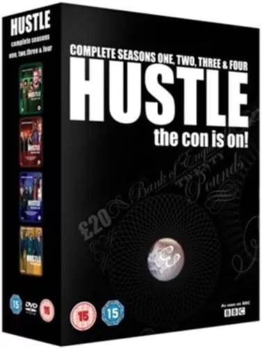 HUSTLE COMPLETE BBC SERIES 1-4 DVD Box Set Season 1 2 3 4 R2 Region 2 Brand New