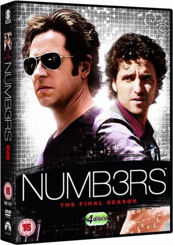 NUMBERS COMPLETE SERIES 6 DVD 6th Sixth Six Season Six Original Release R2 Region 2 Brand New