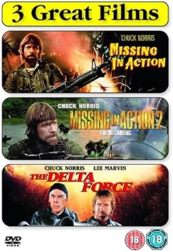 Missing In Action / Missing In Action 2 / Delta Force DVD Release Region 2 Brand New
