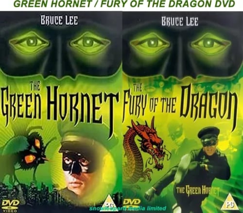 Green Hornet / Fury of the Dragon – Bruce Lee Tuplaelokuva (DVD) Green Hornet / Fury of the Dragon – Bruce Lee Tuplaelokuva (DVD)