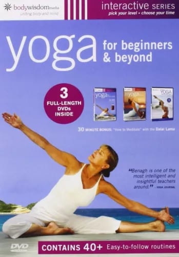 YOGA FÖR NYBÖRJARE OCH AVANCERADE: 3 DVD-set (Region 2)