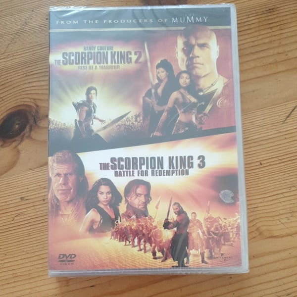 Movie Sorpion King 2 & 3 / 2 MOVIE COLLECTION DVD Region 2 Brand New