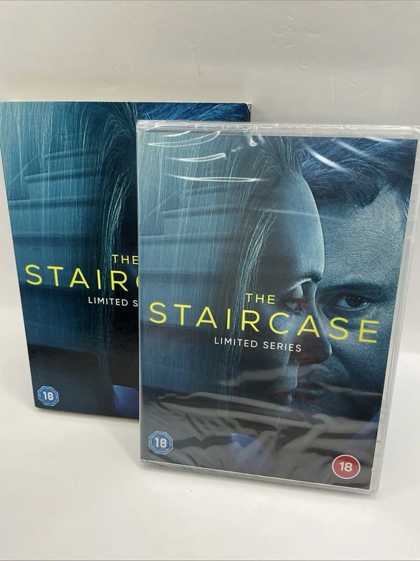 The Staircase [DVD] [2022] - DVD Colin Firth Region 2 Brand New