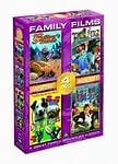 4 Family Films (Box Set) (DVD, 2004) Gulliver's Travels / Titanic /Little Heroes Region 2 Brand New