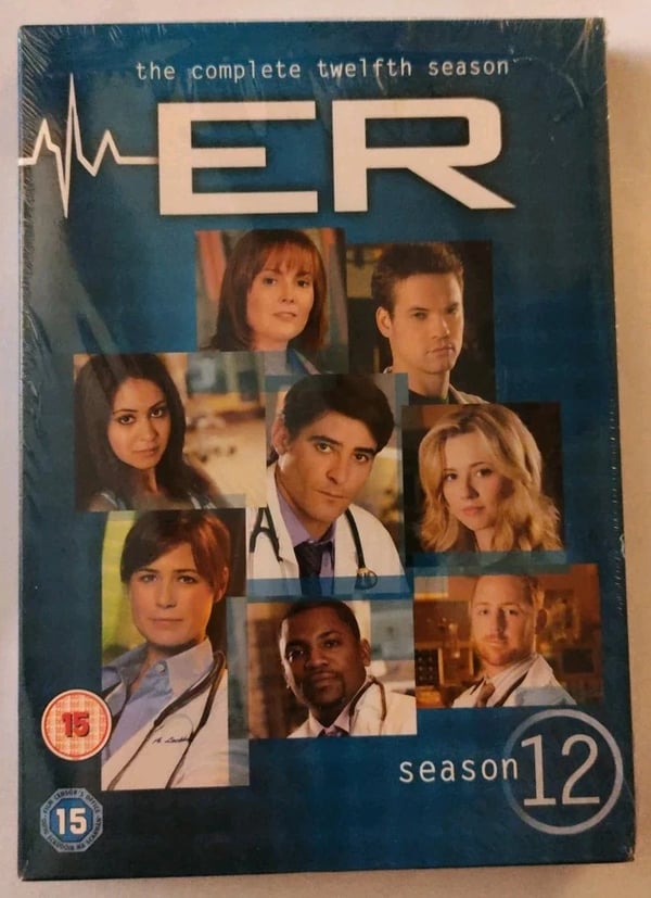ER – Skadestuen: Sæson 12 Komplet (DVD, 2008)