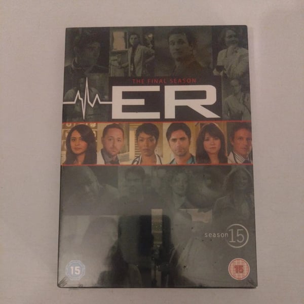 E.R. - Series 15 - Complete ( Box Set) (DVD, 2009) Region 2 Brand New